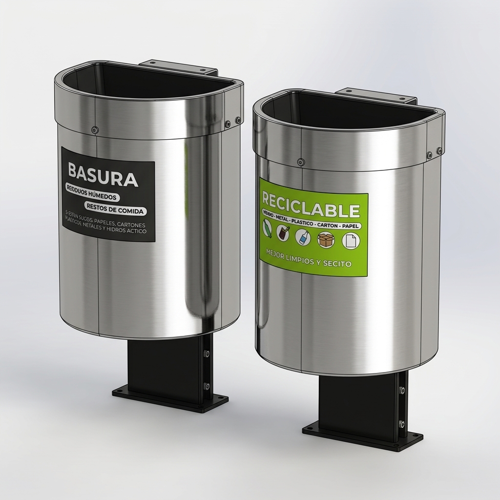 Cestos de Basura Inox
